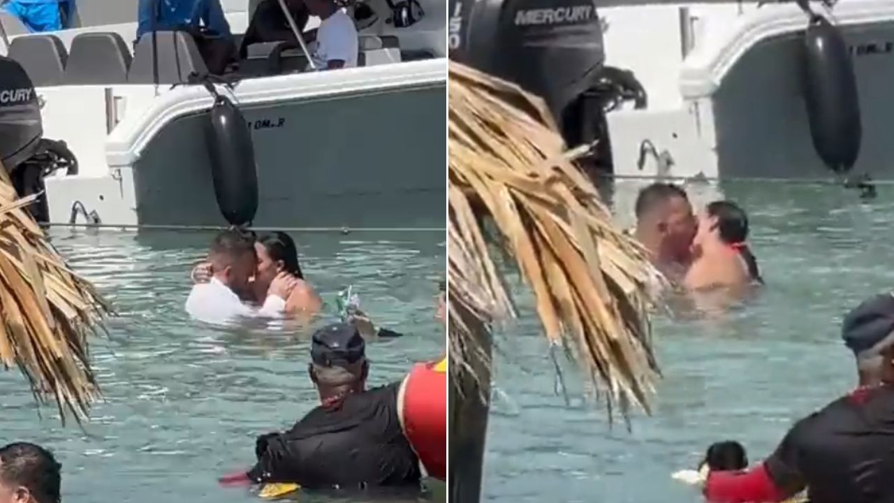 Captan A Pareja Teniendo Sexo En Una Isla