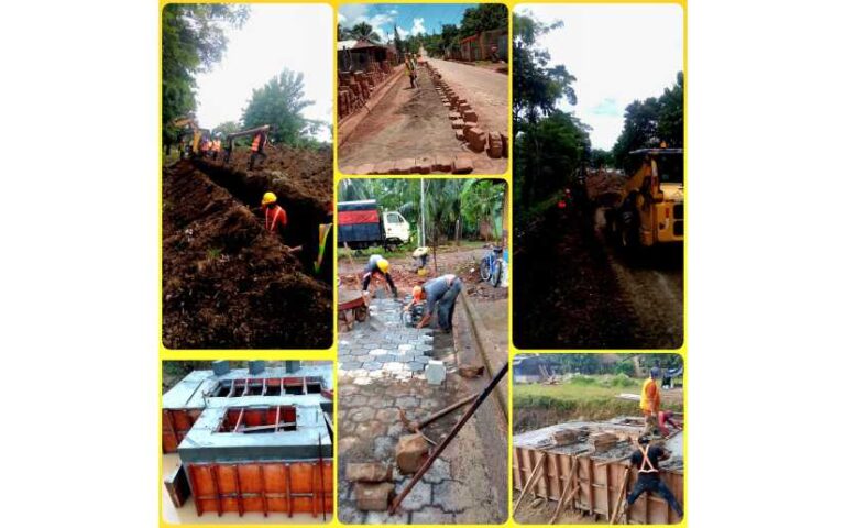 Construcción del Sistema de Saneamiento avanza en un 70% en El Rama