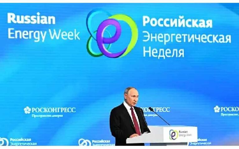 Presidente Putin inaugura foro internacional energético