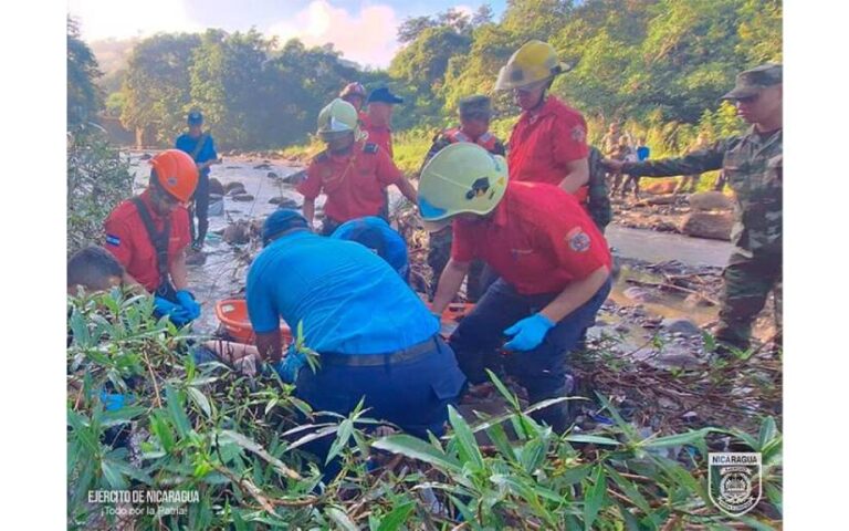 Ejército de Nicaragua realiza búsqueda y hallazgo de cuerpo sin vida en Matagalpa