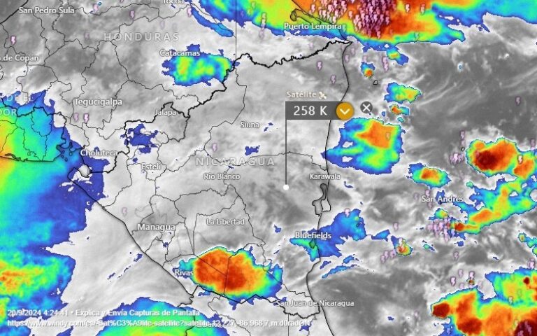 Onda Tropical N°27 generará bajas presiones y altas temperaturas en Nicaragua