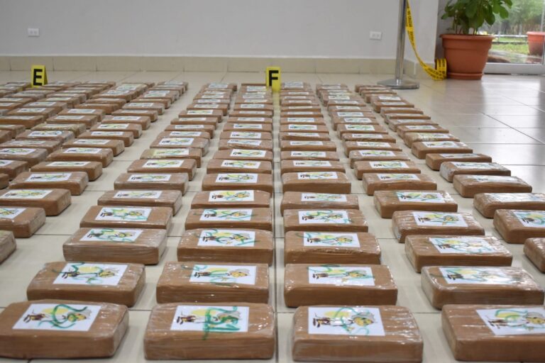 Incautan más de media tonelada de cocaína