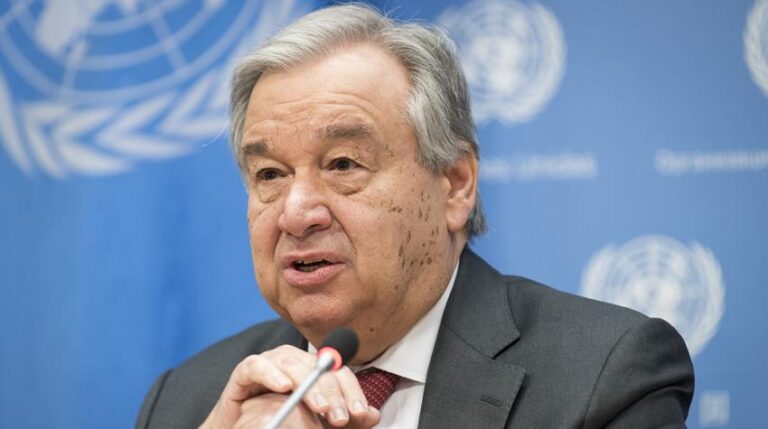 Guterres insta a detener el ciclo de violencia en Medio Oriente