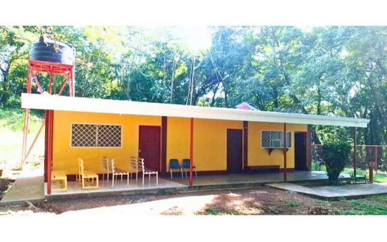 Así luce el Puesto de Salud “Héroes del 13 de Octubre” en San Carlos, Río San Juan