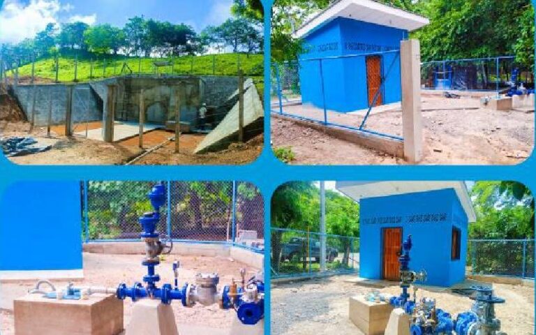 Entregan obras de Agua Potable a familias de la comunidad La Concepción