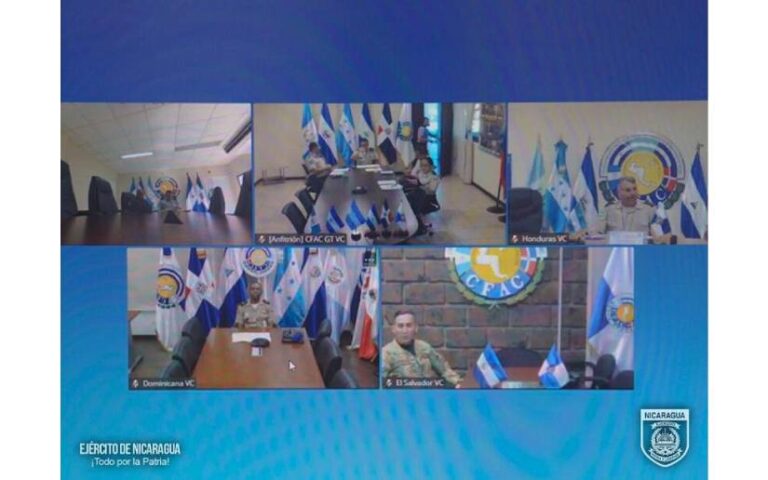 Ejército de Nicaragua participó en reunión de puntualización previo a la CXIII Reunión Ordinaria de Representantes