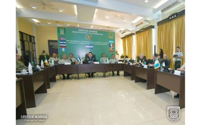 Ejército de Nicaragua desarrolla la VIII Conferencia Internacional de Inteligencia Militar