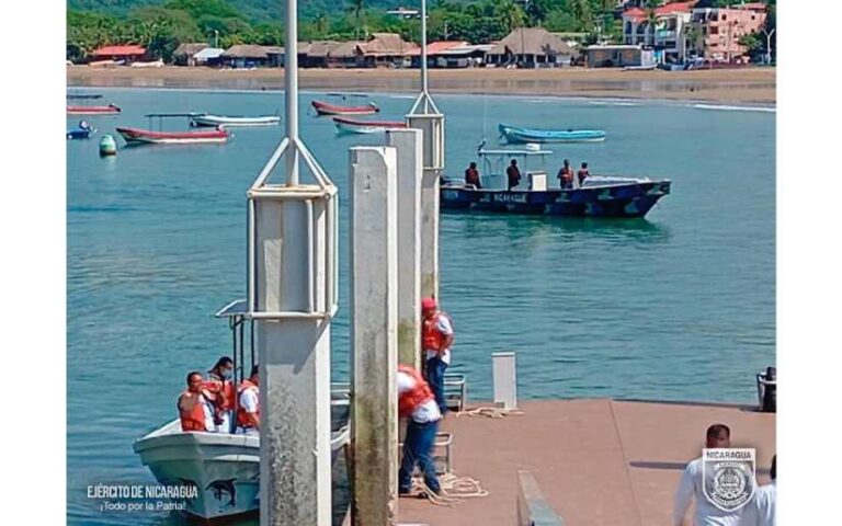 Distrito Naval Pacífico participa en ejercicio de seguridad portuaria en San Juan del Sur