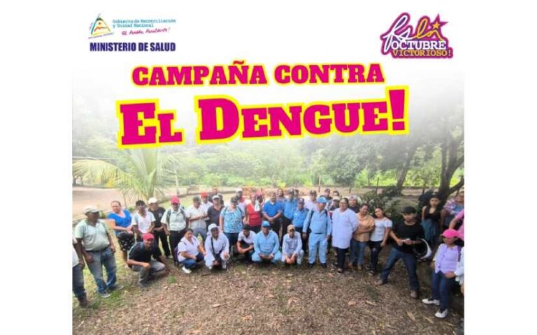 Ministerio de Salud presenta informe de la Campaña Contra el Dengue