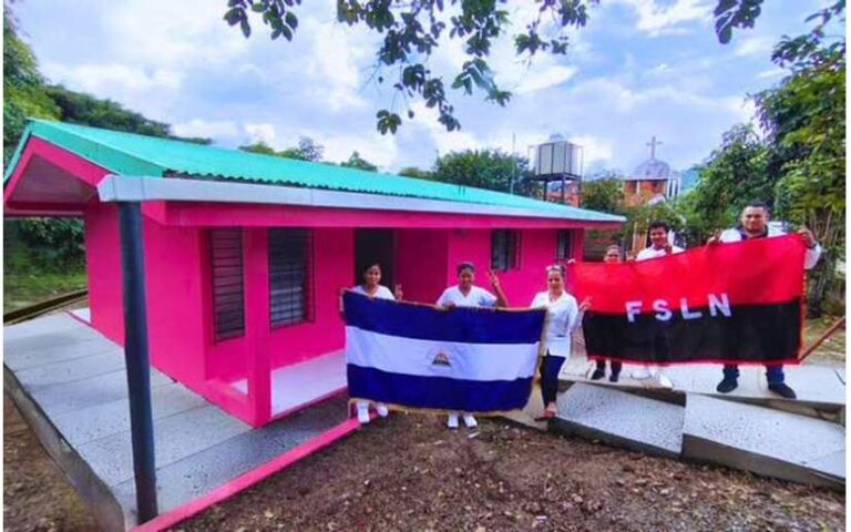 Así de bonito luce el Puesto de Salud “Gervin Olivas Rodríguez” en Pueblo Nuevo, Estelí