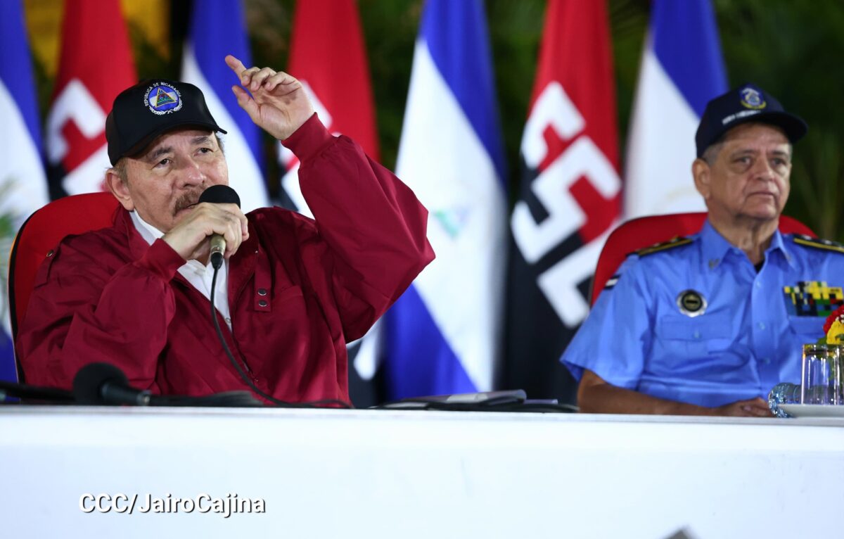 El Presidente de Nicaragua, Daniel Ortega.