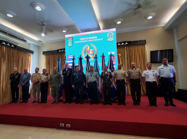 Nicaragua, sede de la VIII Conferencia de Inteligencia Militar
