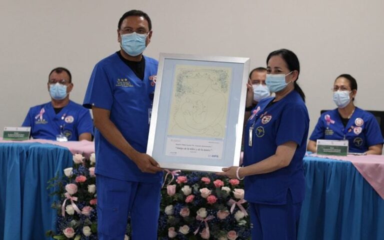 Hospital Militar certificado como amigo de la niñez y la madre