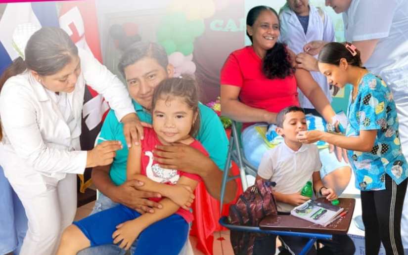 campañas "Protegiendo a Nuestra Niñez" y “Vacunación Contra la Influenza” del Minsterio de Salud