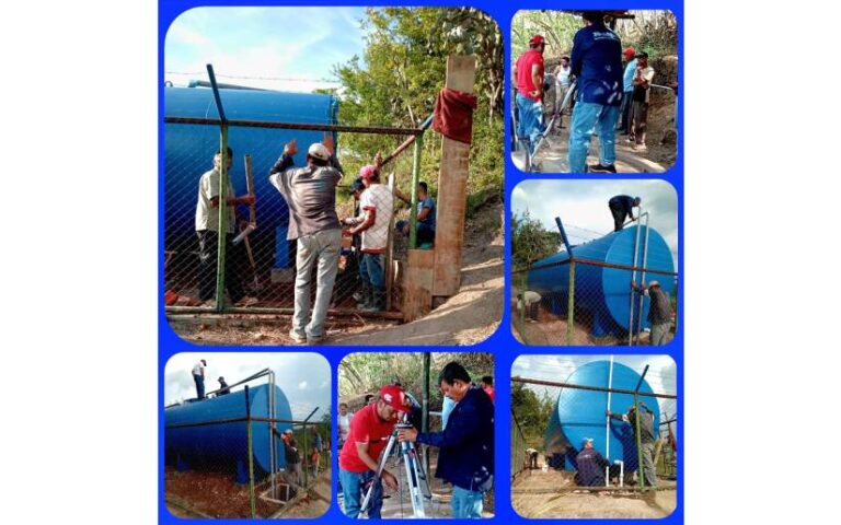 Avance del 90% en las Obras de Ampliación y Mejoramiento del Sistema de Agua en La Calera