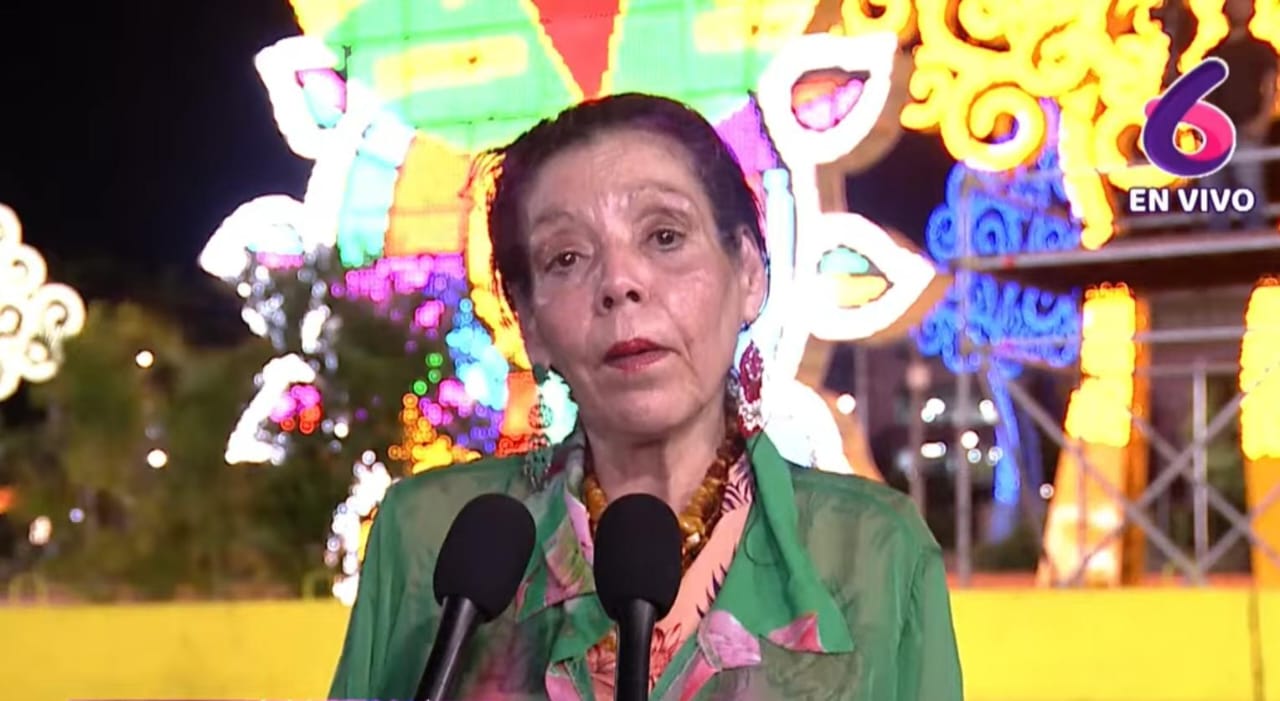 Vicepresidenta de Nicaragua, Rosario Murillo.