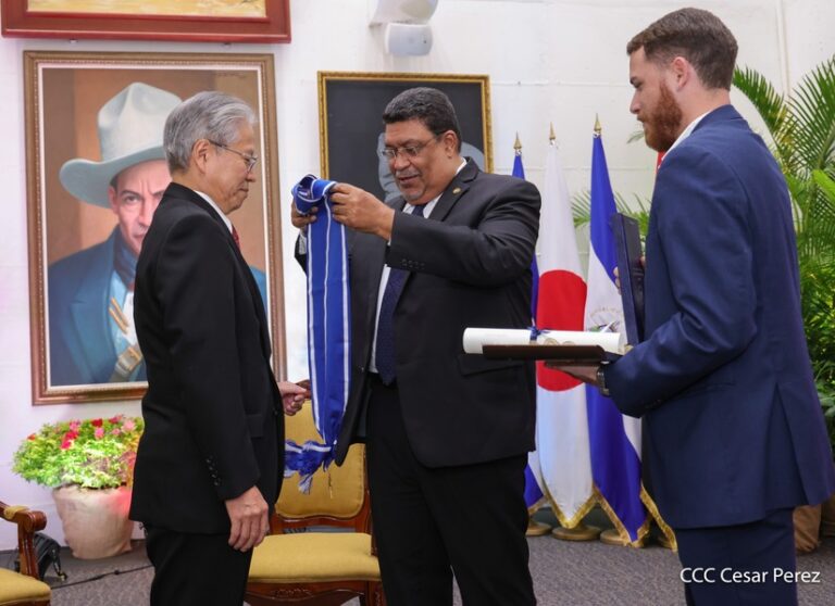 Embajador de Japón recibe Orden José de Marcoleta