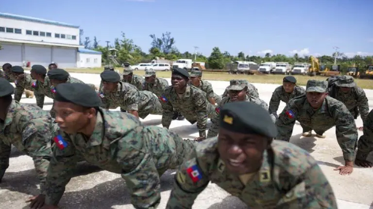 Inauguran nueva base militar en Puerto Príncipe