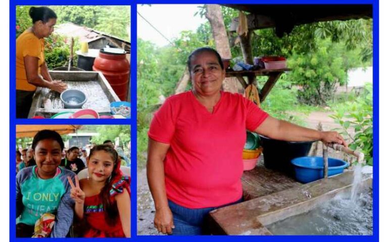 Familias estrenan Sistema de Agua en la comunidad La Calera, Palacagüina