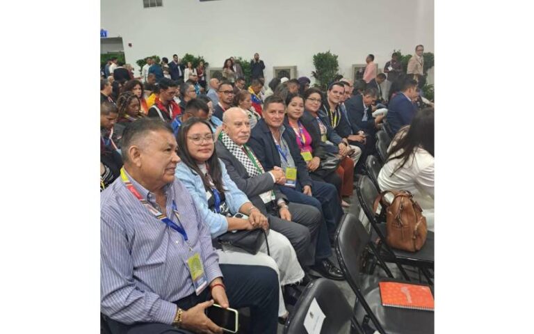 Saludo especial de bienvenida a la delegación nicaragüense en el Foro Parlamentario Mundial Antifascista en Venezuela