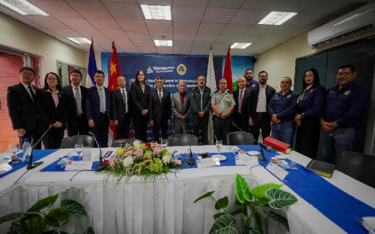 Sinapred recibe visita del Ministerio de Gestión de Emergencias de China