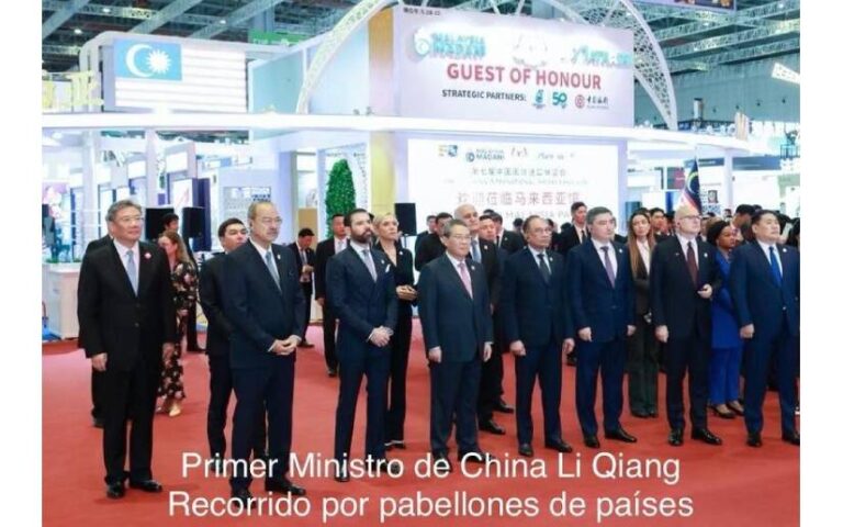 Delegación de Nicaragua presente en la Feria de Importaciones Internacionales de China