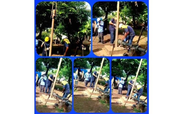 Culminamos el restablecimiento del Sistema de Agua Potable en Masaya