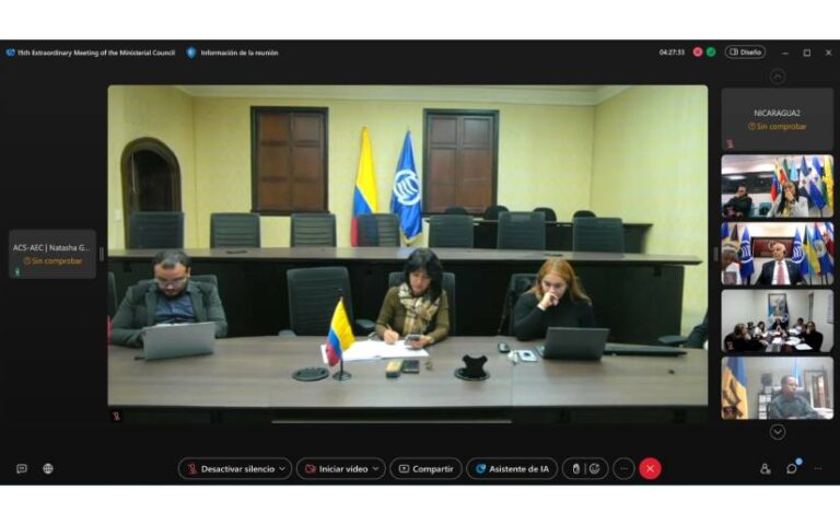 Presentes en Reunión Extraordinaria del Consejo de Ministros de la Asociación de Estados del Caribe
