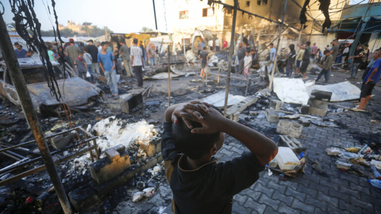 Bombardeo en Gaza deja a 14 fallecidos