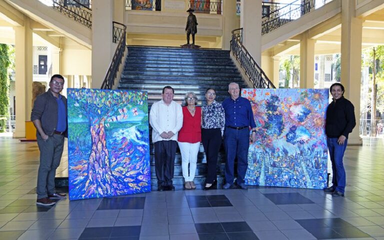 Museo Julio Cortázar recibe donación de dos obras del artista nicaragüense Jorge Jenkins