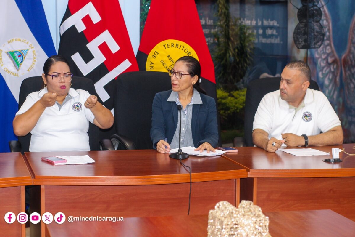Una Mesa Redonda realizó el Ministerio de Educación (Mined) para abordar las Innovaciones Pedagógicas en la Educación Inclusiva en Nicaragua.