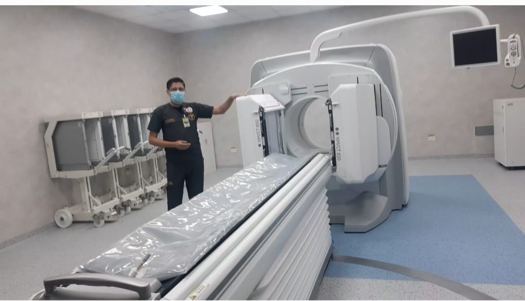 Hospital Militar con modernas instalaciones de radioterapia