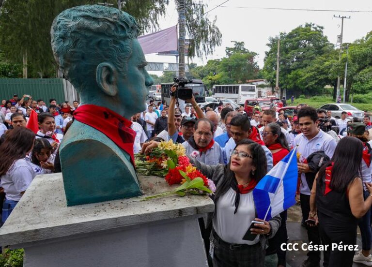 Nicaragua recuerda a militantes y combatientes del 4 de noviembre