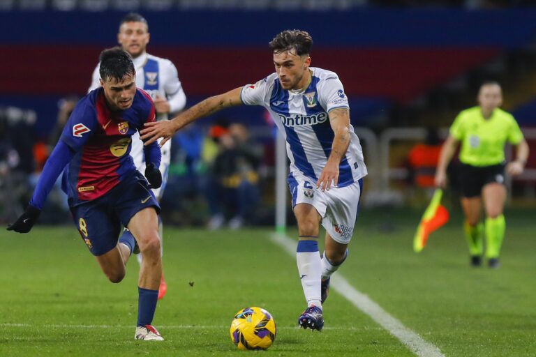 Leganes sorprende al Barcelona