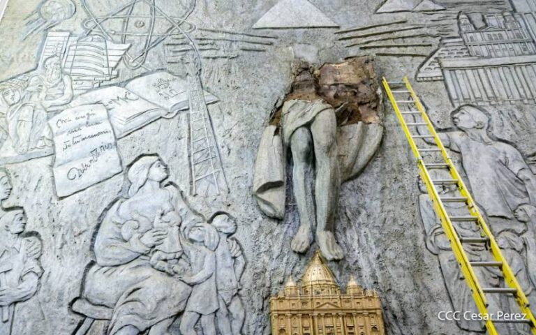 Arquidiócesis de Managua agradece al Gobierno por la pronta restauración del Cristo Resucitado