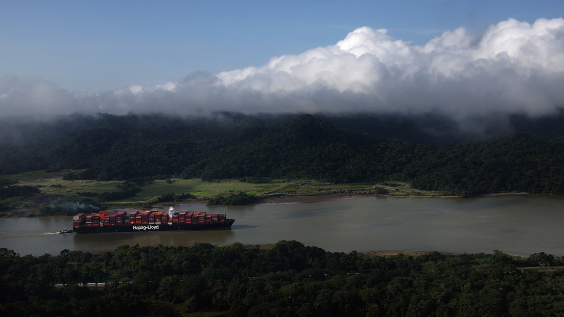 Imagen del Canal de Panamá.