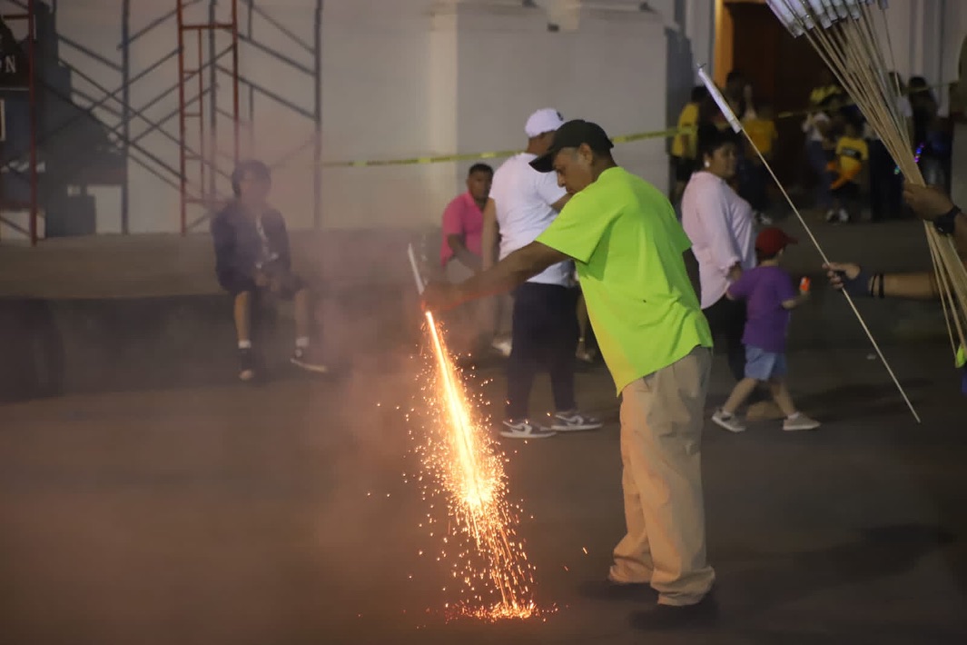 La Gritería cierra con fuegos artificiales
