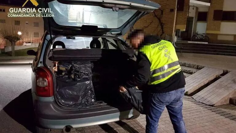 Guardia de España realiza más de 15 registros