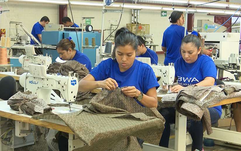 incremento salarial del 7% para trabajadores de Zonas Francas en Nicaragua