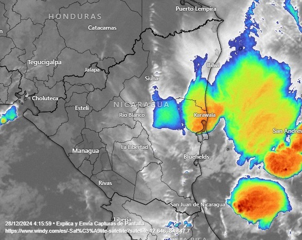 Pronostico de INETER