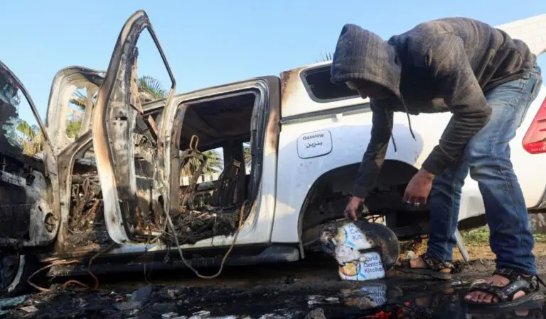 Israel ataca vehículo de una ONG