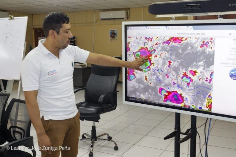 Ultimas lluvias del año son causadas por entrada de humedad del Océano Pacífico