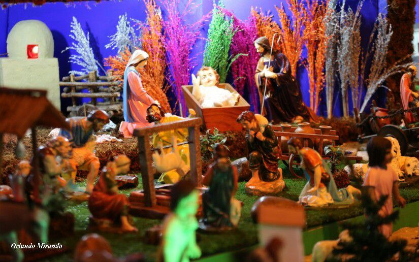 Imagen del Nacimiento del Niño Jesus.
