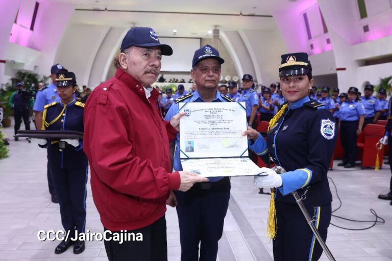 Nuevos policías se incorporan a servir a la patria en Nicaragua