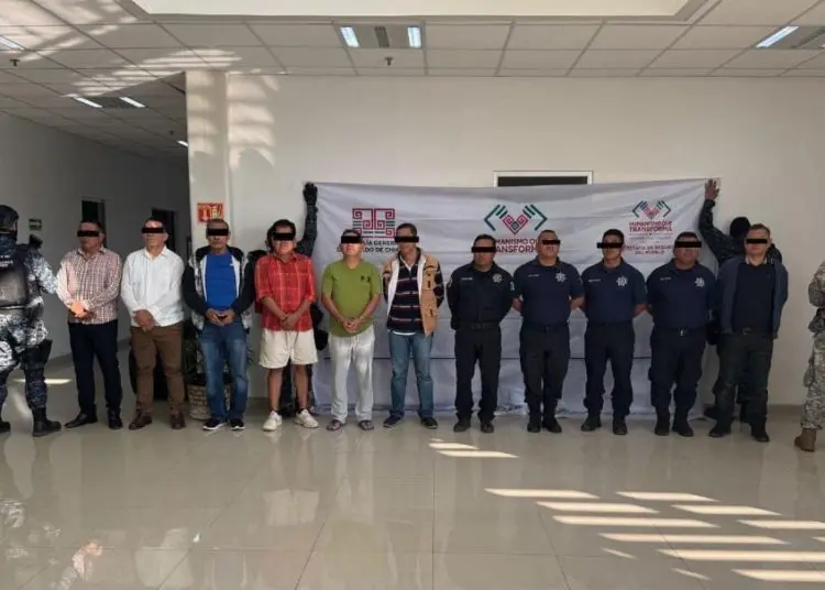 Chiapas: detiene 55 policías por vínculos con el Crimen Organizado