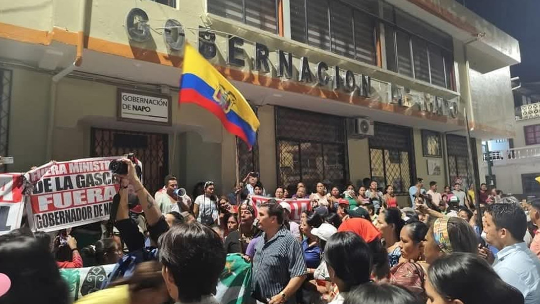 Protesta de Ecuador