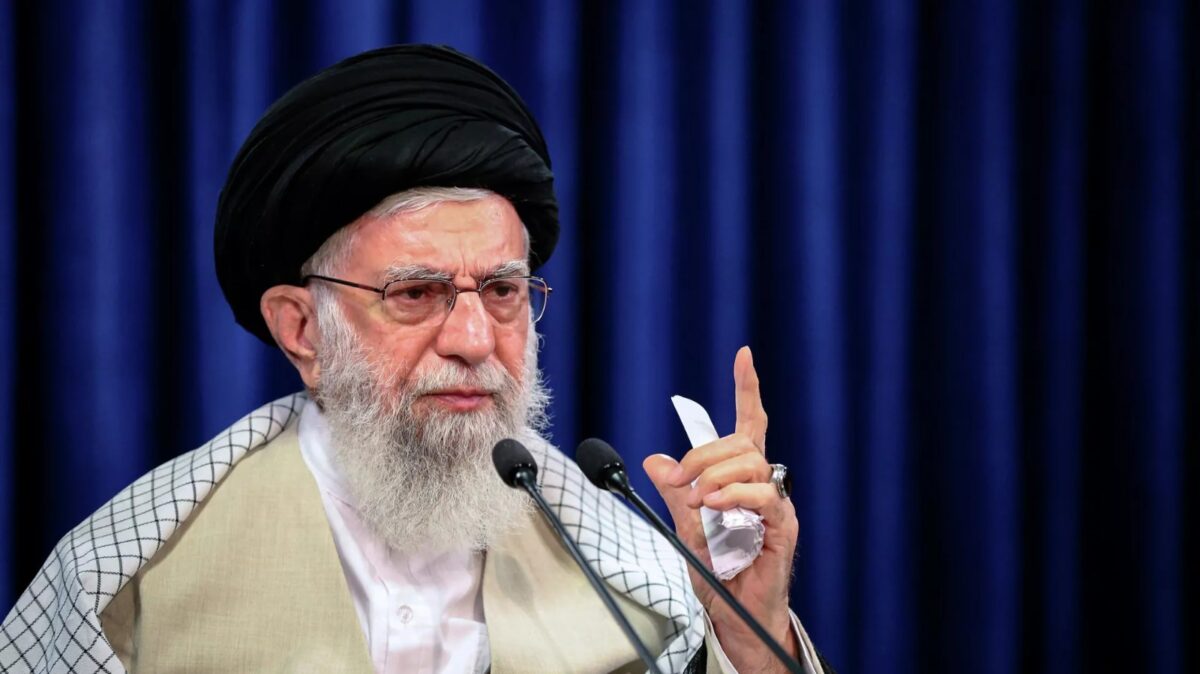 El líder supremo de Irán, el ayatolá Ali Jameneí,