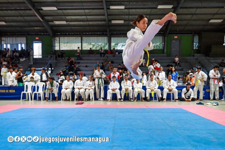 Concluyen Juegos Juveniles de Taekwondo en Managua