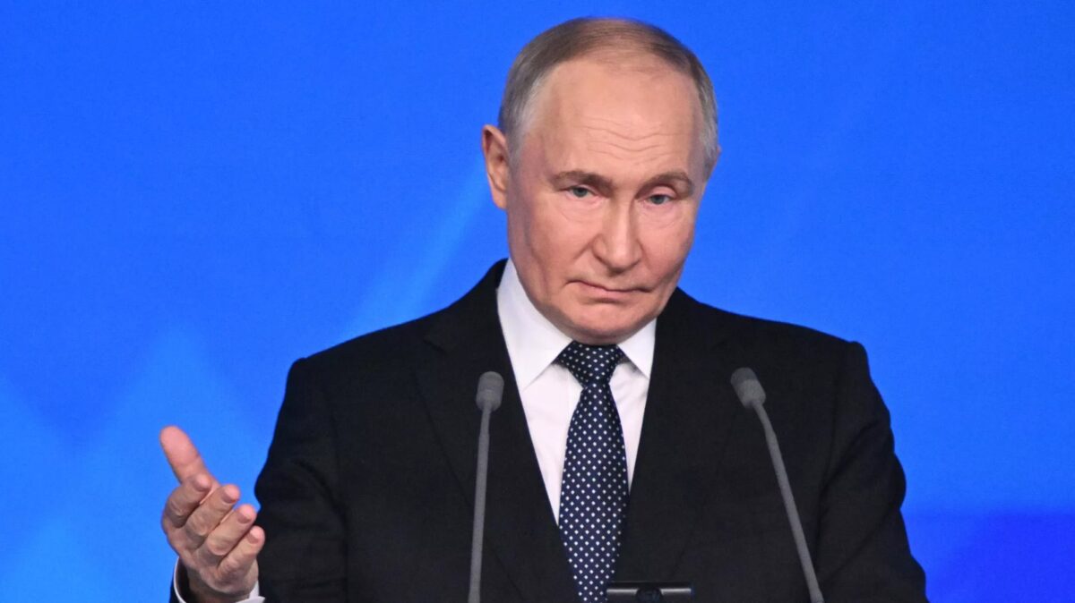 Presidente de Rusia, Vladímir Putin.
