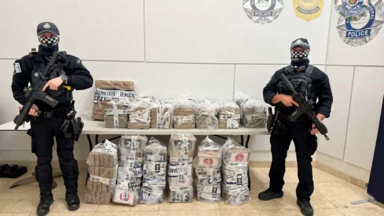 Australia incauta un récord de 2,3 toneladas de cocaína